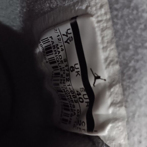 Nike Air Jordan Spizike " Oreo " Size 7 - Picture 2 of 10